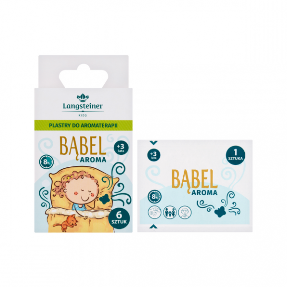 Bąbel Aroma, plastry do aromaterapii (6 sztuk) - zdjęcie produktu