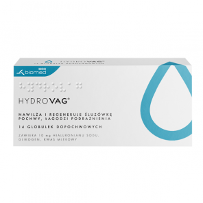 HydroVag 7 globulek dopochwowych – wyrób medyczny - zdjęcie produktu