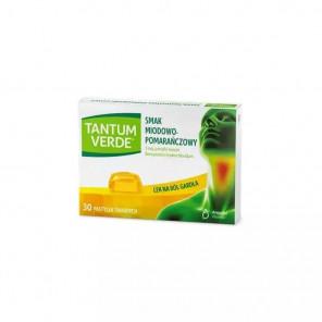 Tantum Verde miodowo-pomarańczowe, 3 mg, 30 pastylek twardych - zdjęcie produktu