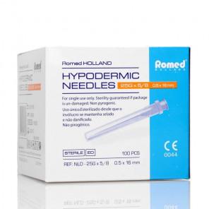 Romed Igła iniekcyjna 0,5 x 16 mm – wyrób medyczny (100 szt.) - zdjęcie produktu