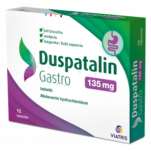 Duspatalin Gastro 135 mg, 15 tabletek - zdjęcie produktu