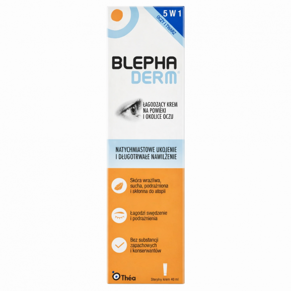 Blephaderm – łagodzący krem na powieki i okolice oczu (40 ml) - zdjęcie produktu