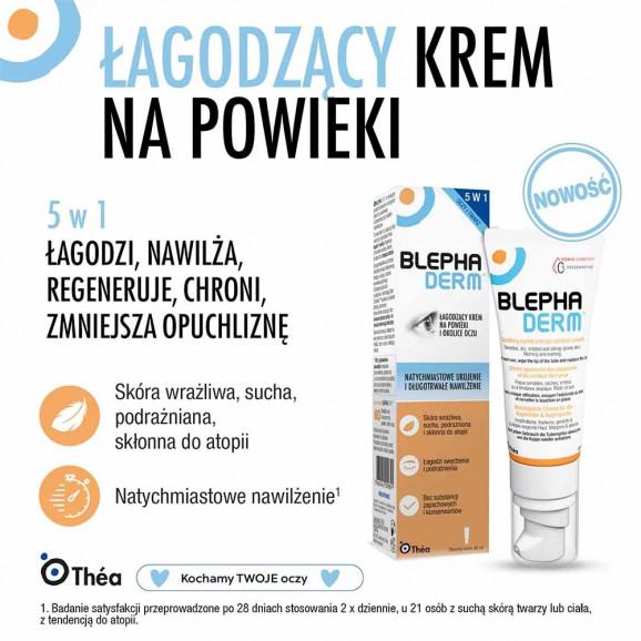Blephaderm – łagodzący krem na powieki i okolice oczu (40 ml) - zdjęcie produktu