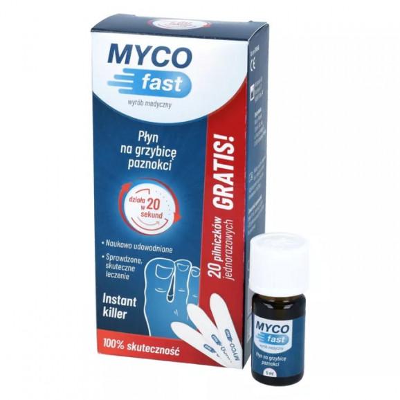 MYCOfast, płyn na grzybicę paznokci – wyrób medyczny (5 ml) - zdjęcie produktu