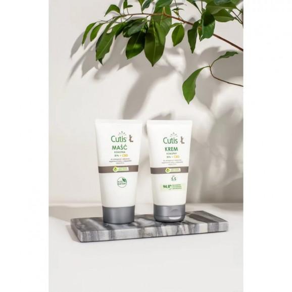 Cutis Ł – Łuszczyca, maść konopna 20% + CBD (120 ml) - zdjęcie produktu