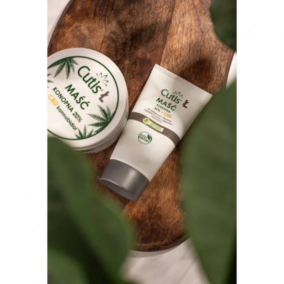 Cutis Ł – Łuszczyca, maść konopna 20% + CBD (120 ml) - zdjęcie produktu