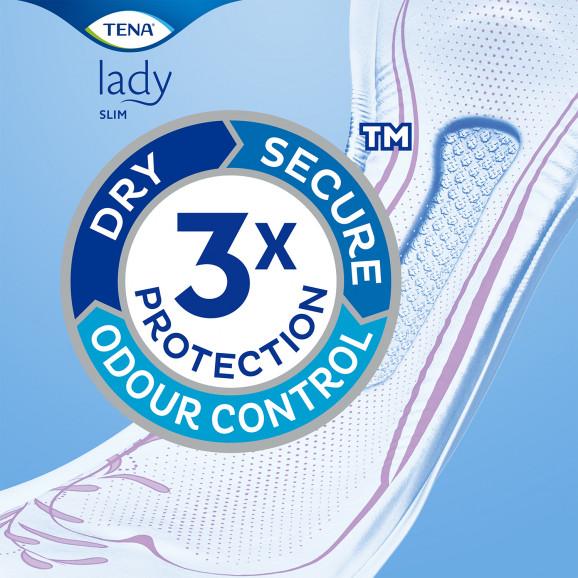 Tena Lady Maxi – podpaski specjalistyczne na nietrzymanie moczu 6 x 12 sztuk - zdjęcie produktu