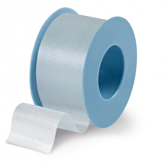 Omnifilm, przylepiec z porowatej transparentnej folii, 1,25 cm x 5 m, 1 rolka - zdjęcie produktu