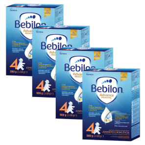 Bebilon Advance Pronutra 4 Junior – odżywcza formuła na bazie mleka po 2. roku życia 4 x 1000g - zdjęcie produktu