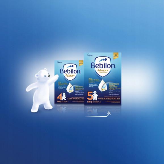 Bebilon Advance Pronutra 4 Junior – odżywcza formuła na bazie mleka po 2. roku życia 4 x 1000g - zdjęcie produktu