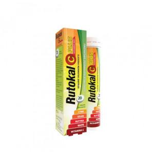 Rutokal C Plus - suplement diety (20 tabletek musujących) - zdjęcie produktu