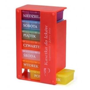 Kasetka do leków na 7 dni (3 pory dnia) El-Comp (1 sztuka) - zdjęcie produktu