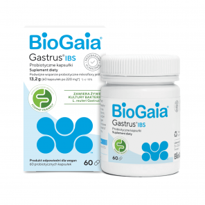 BioGaia Gastrus IBS – suplement diety (60 kapsułek) - zdjęcie produktu