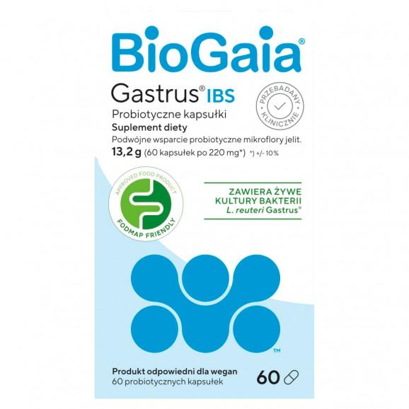 BioGaia Gastrus IBS – suplement diety (60 kapsułek) - zdjęcie produktu