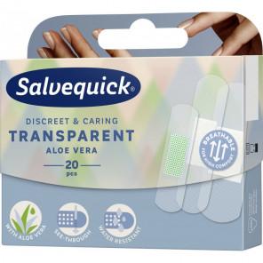 Salvequick Transparent Aloe Vera – plastry transparentne z wyciągiem z aloesu (20 szt.) - zdjęcie produktu
