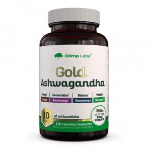 Olimp Gold Ashwagandha, 120 kapsułek – suplement diety - zdjęcie produktu