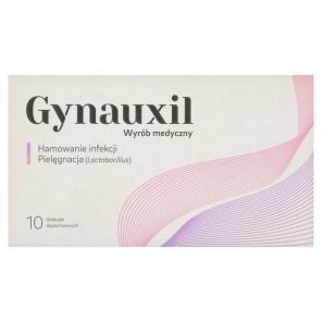 Gynauxil globulki dopochwowe (10 sztuk) – wyrób medyczny - zdjęcie produktu