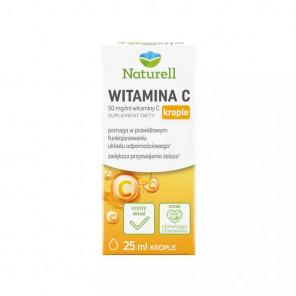Naturell Witamina C Krople (50 mg/ml) - suplement diety (25 ml) - zdjęcie produktu