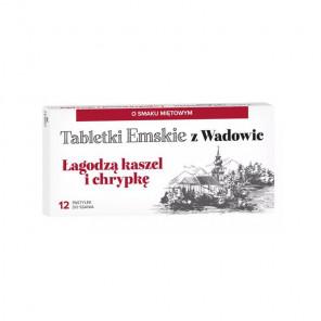 Tabletki Emskie z Wadowic o smaku pomarańczowym, 12 tabletek do ssania - zdjęcie produktu