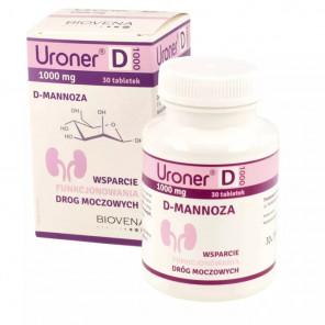 Uroner D – suplement diety (30 tabletek) - zdjęcie produktu