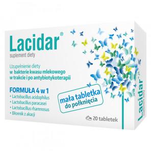 Lacidar, tabletki, 20 szt. - zdjęcie produktu