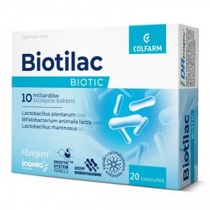 Biotilac Biotic – suplement diety (20 kapsułek) - zdjęcie produktu