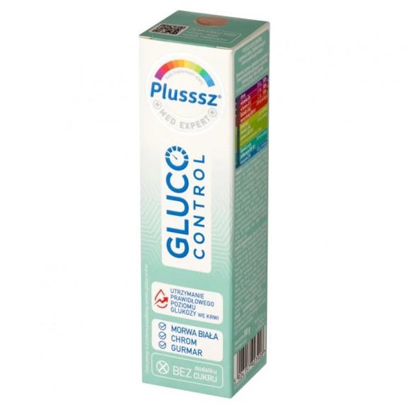 Plusssz Gluco Control – suplement diety (20 tabletek musujących) - zdjęcie produktu
