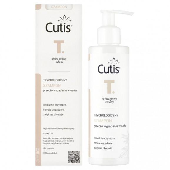 Cutis T Szampon przeciw wypadaniu włosów (200 ml) Cutis T Szampon przeciw wypadaniu włosów (200 ml) - zdjęcie produktu