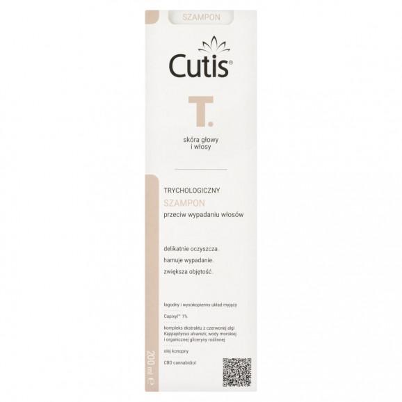 Cutis T Szampon przeciw wypadaniu włosów (200 ml) Cutis T Szampon przeciw wypadaniu włosów (200 ml) - zdjęcie produktu