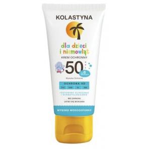 Kolastyna Sun Kids SPF 50 – krem ochronny dla dzieci i niemowląt (75 ml) - zdjęcie produktu