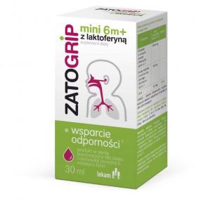 Zatogrip Mini 6m+ z Laktoferyną – suplement diety (30 ml) - zdjęcie produktu