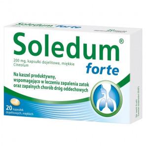 Soledum Forte 200 mg – kapsułki dojelitowe miękkie (20 kapsułek) - zdjęcie produktu