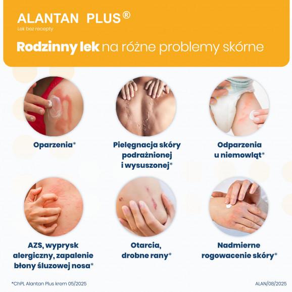Alantan Plus (20 mg + 50 mg)/g, krem, 100 g - zdjęcie produktu