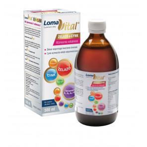 Loma Vital Żelazo + Cynk – suplement diety (500 ml) - zdjęcie produktu