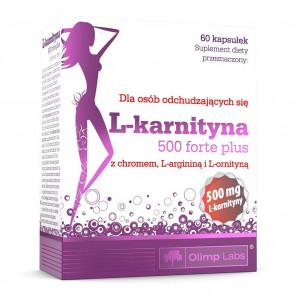 Olimp L-Karnityna 500 Forte Plus – suplement diety (60 kapsułek) - zdjęcie produktu