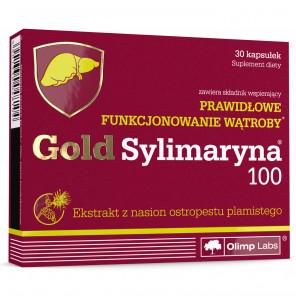 Olimp Gold Sylimaryna 100 – suplement diety (30 kapsułek) - zdjęcie produktu