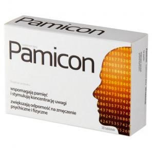 Pamicon – suplement diety wspomagający pamięć i koncentrację (30 tabletek) - zdjęcie produktu