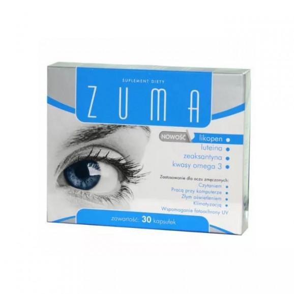 Zuma – suplement diety na zmęczone oczy (30 kapsułek) Zuma – suplement diety na zmęczone oczy (30 kapsułek) - zdjęcie produktu