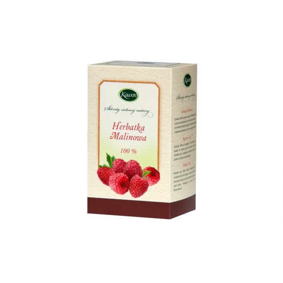 KAWON Herbata Malinowa 100% owoców maliny – 20 saszetek x 3g KAWON Herbata Malinowa 100% owoców maliny – 20 saszetek x 3g - zdjęcie produktu