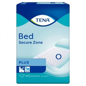 TENA Bed Plus (Secure Zone) podkłady chłonne na łóżko 60 x 90 cm (5 szt.) – wyrób medyczny - zdjęcie produktu