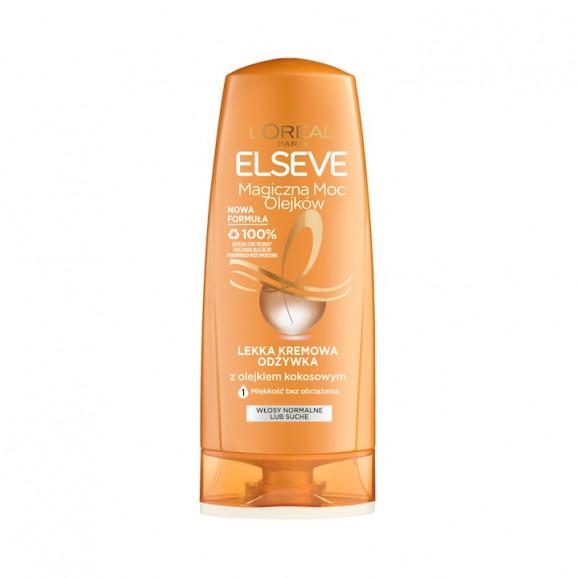 L'Oréal Paris Elseve Magiczna Moc Olejków – lekka kremowa odżywka z olejkiem kokosowym (200 ml) - zdjęcie produktu