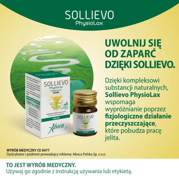Sollievo Physiolax – fizjologiczne leczenie zaparć, wyrób medyczny (27 tabletek) - zdjęcie produktu