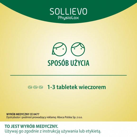 Sollievo Physiolax – fizjologiczne leczenie zaparć, wyrób medyczny (27 tabletek) - zdjęcie produktu