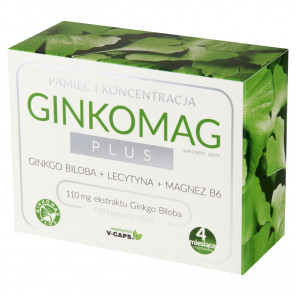 Ginkomag Plus – suplement diety (120 kapsułek) - zdjęcie produktu