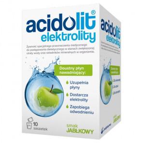 Acidolit, proszek do sporządzania roztworu doustnego o smaku jabłkowym (10 saszetek) - zdjęcie produktu