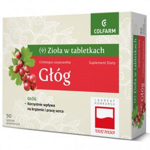 Colfarm Głóg – tabletki powlekane (90 szt.) - zdjęcie produktu