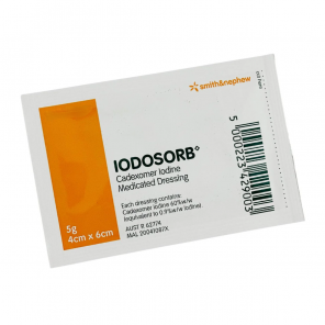 Iodosorb Paste (cadexomer) – opatrunek z jodem 5 g (5 saszetek) - zdjęcie produktu