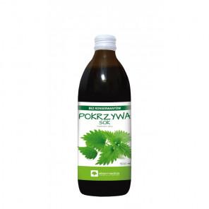 Alter Medica Pokrzywa, sok z pokrzywy z witaminą C – suplement diety (500 ml) - zdjęcie produktu