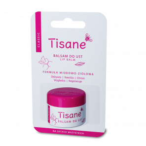 Tisane Classic balsam do ust, odżywiający o miodowym smaku i waniliowym zapachu (4,7 g) - zdjęcie produktu