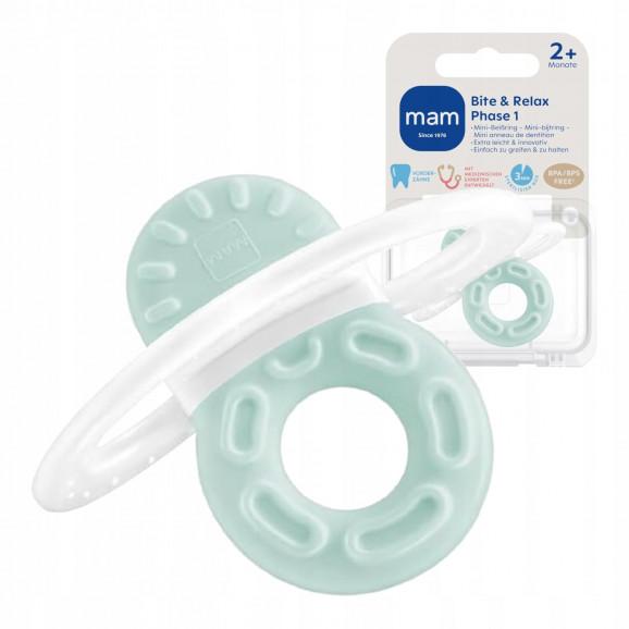 MAM Bite & Relax Phase 1 – mini gryzak na ząbkowanie (1 szt.) - zdjęcie produktu